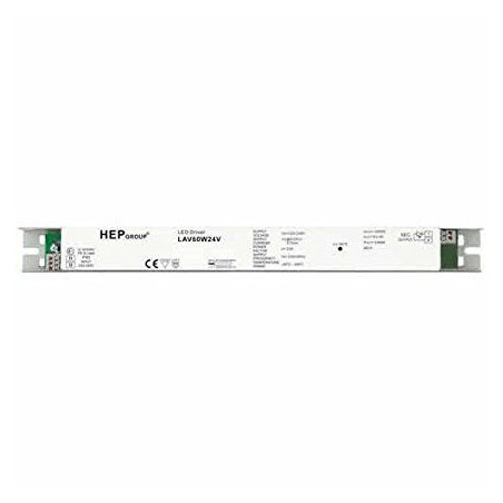 Alimentation LED, 60W, 24V, sans serre-câble