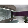 L-LINE 120 LED, applique, IP44, 3000K, 1200lm, gris