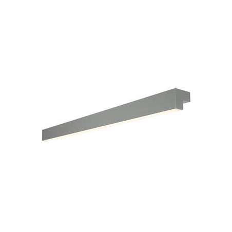L-LINE 120 LED, applique, IP44, 3000K, 1200lm, gris