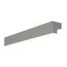 L-LINE 60 LED, applique, IP44, 3000K, 700lm, gris