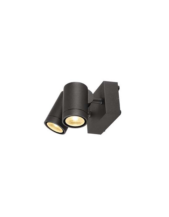 applique double HELIA, anthracite, 2x8W LED, 3000K