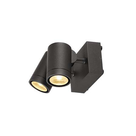 applique double HELIA, anthracite, 2x8W LED, 3000K