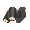 applique double HELIA, anthracite, 2x8W LED, 3000K