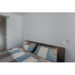 applique plafonnier KARPO, rond blanc, 7.5W LED, 3000K, avec interupteur