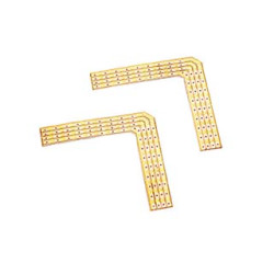 Connecteur d'angle pour FLEXSTRIP LED RGB 24V, max. 2A, 2 pièces