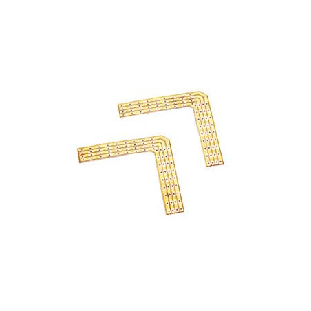 Connecteur d'angle pour FLEXSTRIP LED RGB 24V, max. 2A, 2 pièces