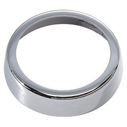 Anneau deco 51 mm chrome lisse