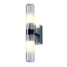 Mibowall up/ down - applique ip21 g9 2x25w chrome