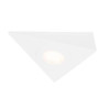 Cadre de montage pour DL 126, triangulaire, blanc