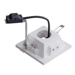 encastré PLASTRA carré en plâtre,  GU10 35W max.