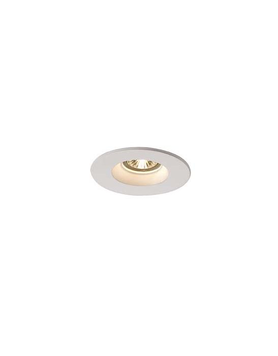 encastré rond PLASTRA en plâtre, GU10 35W max.