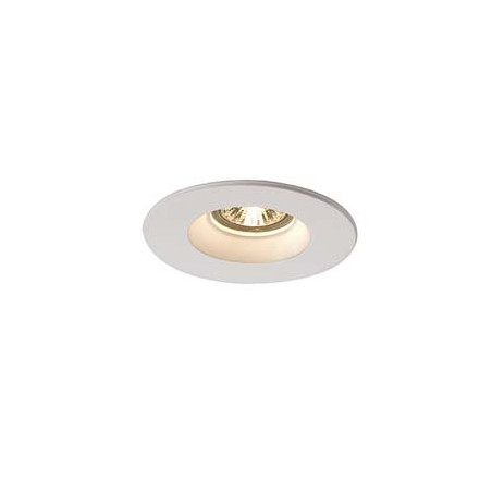 encastré rond PLASTRA en plâtre, GU10 35W max.