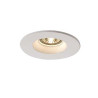 encastré rond PLASTRA en plâtre, GU10 35W max.