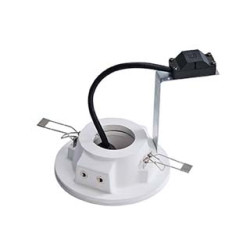 encastré rond PLASTRA en plâtre, GU10 35W max.