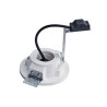 encastré rond PLASTRA en plâtre, GU10 35W max.