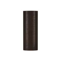 FENDA, abat-jour cylindrique, Ø 15cm, noir/cuivre, textile