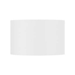 FENDA, abat-jour rond, Ø 45cm, blanc, textile