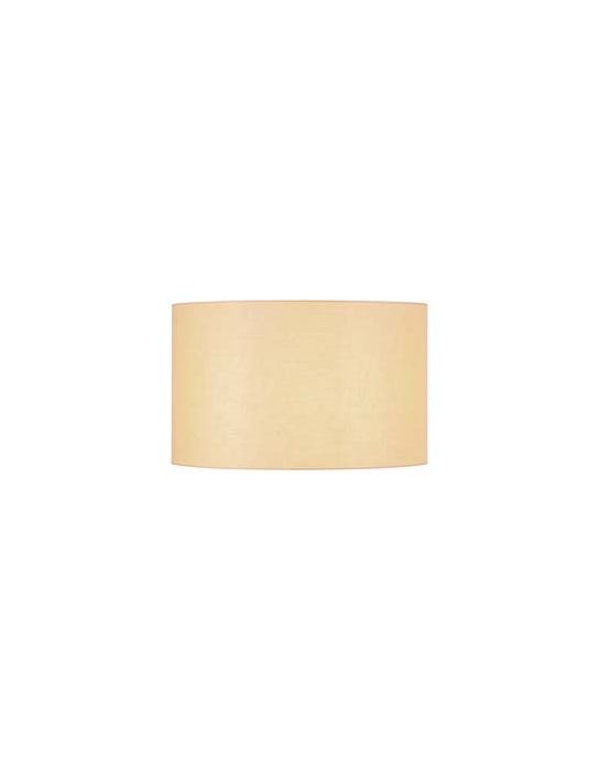 FENDA, abat-jour rond, Ø 45cm, beige, textile