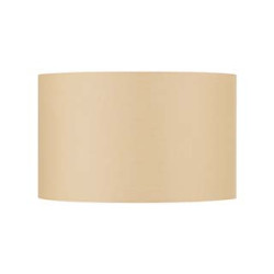 FENDA, abat-jour rond, Ø 45cm, beige, textile