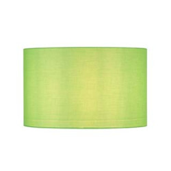FENDA, abat-jour rond, Ø 45cm, vert, textile
