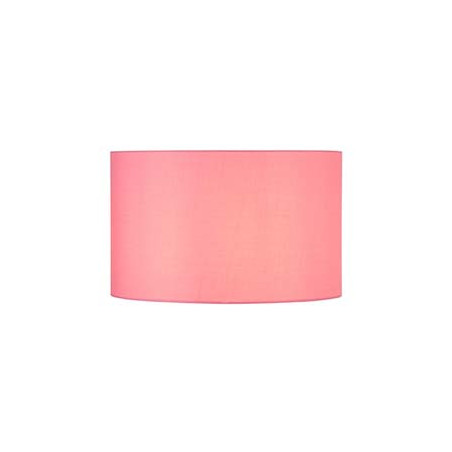 FENDA, abat-jour rond, Ø 45cm, rose, textile