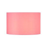 FENDA, abat-jour rond, Ø 45cm, rose, textile