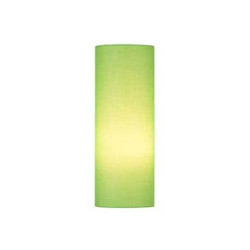 FENDA, abat-jour cylindrique, Ø 15cm, vert, textile