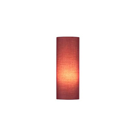 FENDA, abat-jour cylindrique, Ø 15cm, bordeaux, textile