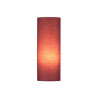 FENDA, abat-jour cylindrique, Ø 15cm, bordeaux, textile