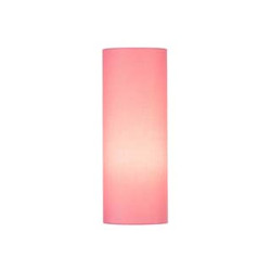 FENDA, abat-jour cylindrique, Ø 15cm, rose, textile