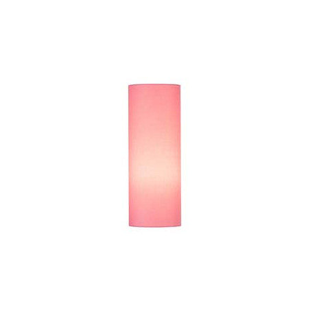 FENDA, abat-jour cylindrique, Ø 15cm, rose, textile