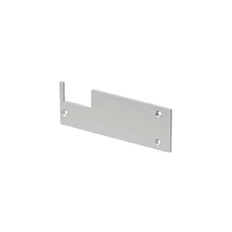 GLENOS embouts pour support mural, gris argent, 2 pièces