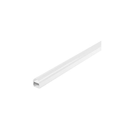 GLENOS profil industriel arrondi, blanc mat, 2m