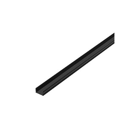 GLENOS profil linéaire en saillie, 2713-200, 2m, noir mat