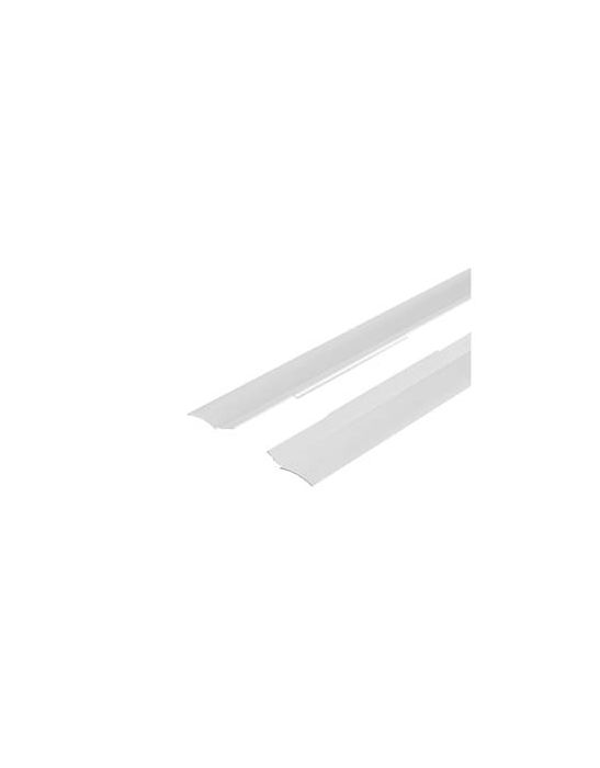 GLENOS réflecteur pour profil industriel, gris argent, 2 pièces