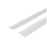 GLENOS réflecteur pour profil industriel, gris argent, 2 pièces