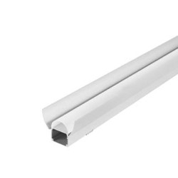 GLENOS réflecteur pour profil industriel, gris argent, 2 pièces