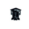 GLENOS connecteur interne 90° pour GLENOS Plinthe noir