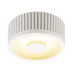 Plafonnier blanc OCCULDAS 13 LED, éclairage indirect, 3000K
