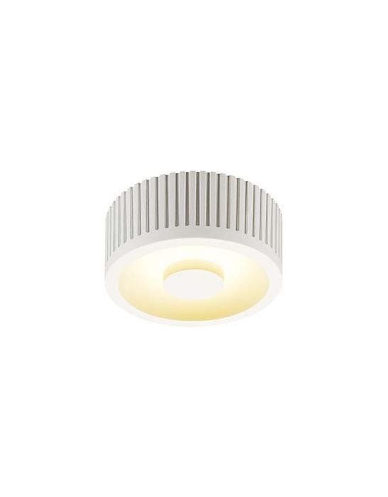 Plafonnier blanc OCCULDAS 13 LED, éclairage indirect, 3000K