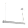 suspension profilée GLENOS, 1m, gris argent, SMD LED, 52W, 4000K