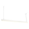 GLENOS, suspension profilée 2metres, blanc, SMD LED 103W, 3000K