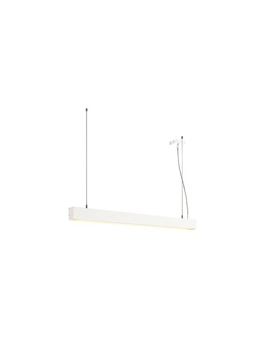 GLENOS, suspension profilée 1mètre, blanche, SMD LED, 52W, 3000K