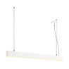 GLENOS, suspension profilée 1mètre, blanche, SMD LED, 52W, 3000K