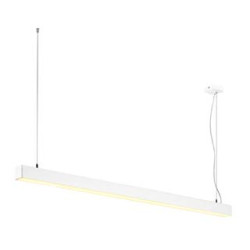 Q-LINE DALI LED SIMPLE, suspension blanche, variable DALI