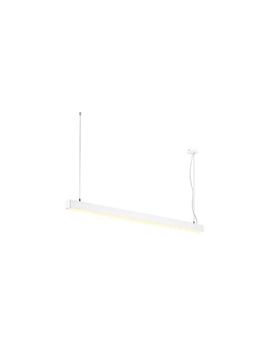 Q-LINE DALI LED SIMPLE, suspension blanche, variable DALI