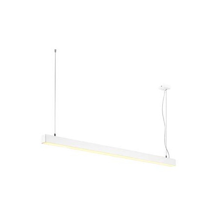 Q-LINE DALI LED SIMPLE, suspension blanche, variable DALI
