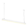 Q-LINE DALI LED SIMPLE, suspension blanche, variable DALI