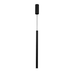 HELIA 30 LED, suspension ronde noire, 7.5W LED, 3000K