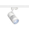 spot STRUCTEC LED 30W, Blanc, 4000K, 60°, adaptateur rail 3 allumage inclus